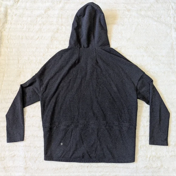 Lululemon Charcoal Zip-Up Hoodie - Picture 2 of 3